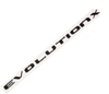 Evolution X Rear Black Trunk Badge: EVO X